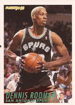 #209 Dennis Rodman - San Antonio Spurs - 1994-95 Fleer Basketball