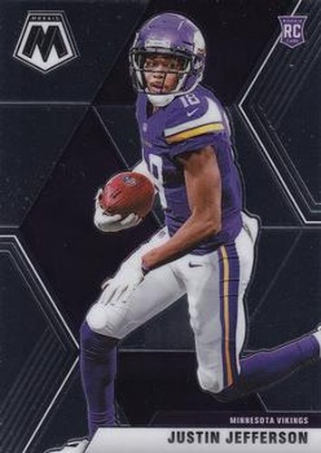 #209 Justin Jefferson - Minnesota Vikings - 2020 Panini Mosaic Football