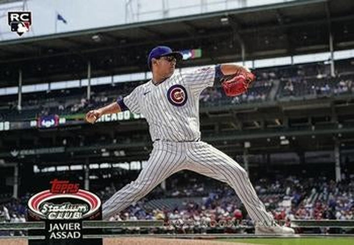 #209b Javier Assad - Chicago Cubs - 2023 Stadium Club Baseball