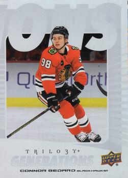#TG-20C Connor Bedard - Chicago Blackhawks - 2023-24 Upper Deck Trilogy - Generations Hockey