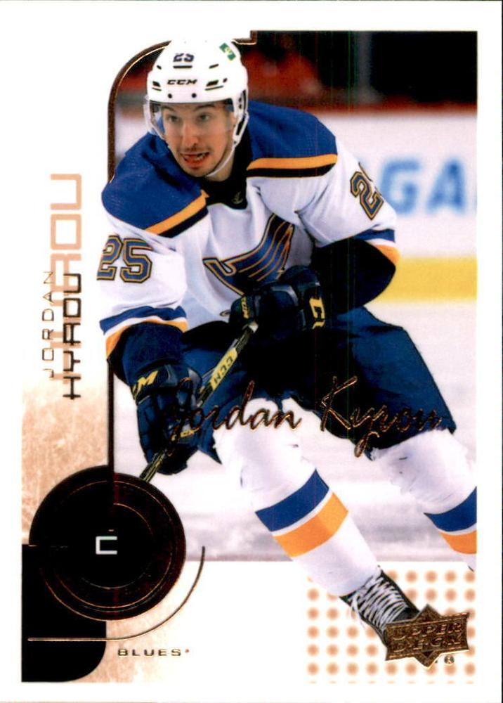 #20 Jordan Kyrou - St. Louis Blues - 2022-23 Upper Deck MVP - 20th Anniversary Hockey