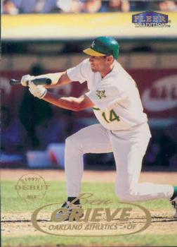 #20 Ben Grieve - Oakland Athletics - 1998 Fleer Tradition Baseball