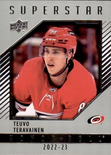 #HR-20 Teuvo Teravainen - Carolina Hurricanes - 2022-23 Upper Deck - Honor Roll Hockey