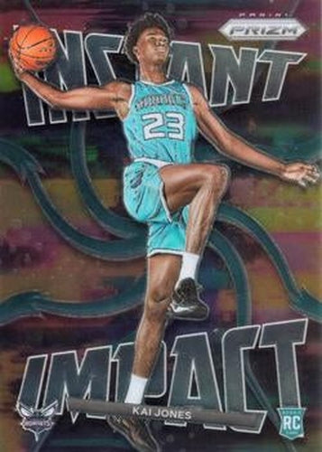 #20 Kai Jones - Charlotte Hornets - 2021-22 Panini Prizm - Instant Impact Basketball