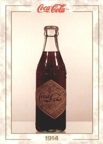 #20 Bottle 1900-1915 - 1993 Collect-A-Card Coca-Cola Collection Series 1