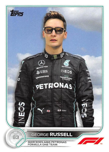 #20 George Russell - Mercedes-AMG Petronas Formula One Team - 2022 Topps Formula 1 Racing