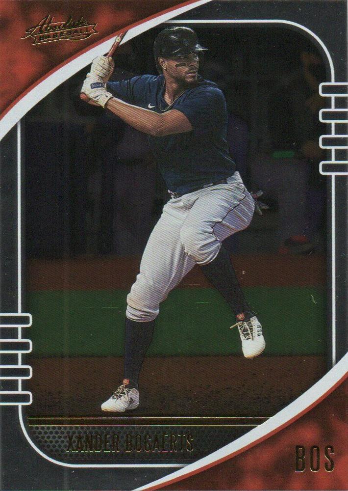#20 Xander Bogaerts - Boston Red Sox - 2021 Panini Absolute Baseball