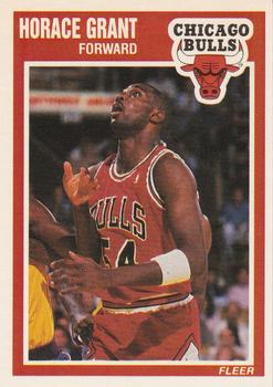 #20 Horace Grant - Chicago Bulls - 1989-90 Fleer Basketball