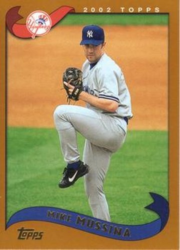 #20 Mike Mussina - New York Yankees - 2002 Topps Baseball