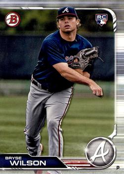#20 Bryse Wilson - Atlanta Braves - 2019 Bowman Baseball