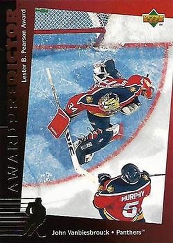 #C20 John Vanbiesbrouck - Florida Panthers - 1994-95 Upper Deck - Predictors Canadian Gold Exchange Hockey