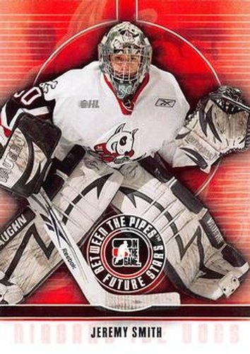 #20 Jeremy Smith - Niagara IceDogs - 2008-09 In The Game Between The Pipes Hockey