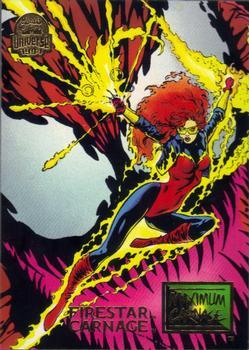 #20 Firestar & Carnage - 1994 Fleer Marvel Universe