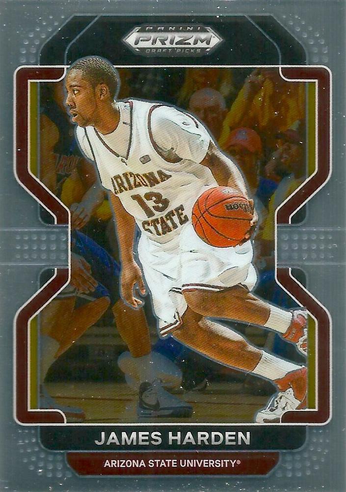 #20 James Harden - Arizona State Sun Devils - 2022 Panini Prizm Draft Picks Basketball