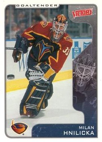 #20 Milan Hnilicka - Atlanta Thrashers - 2001-02 Upper Deck Victory Hockey