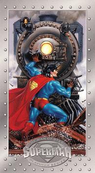 #20 Power! - 1994 SkyBox Superman Man of Steel Platinum Series