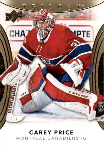 #20 Carey Price - Montreal Canadiens - 2022-23 Upper Deck Trilogy Hockey