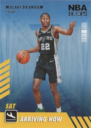 #20 Malaki Branham - San Antonio Spurs - 2022-23 Hoops - Arriving Now Basketball