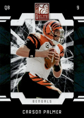 #20 Carson Palmer - Cincinnati Bengals - 2009 Donruss Elite Football