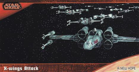 #20 X-Wings Attack - 1997 Topps Widevision Star Wars Trilogy