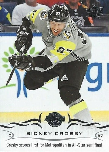 #520 Sidney Crosby - 2018-19 Upper Deck Hockey