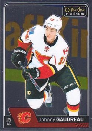 #20 Johnny Gaudreau - Calgary Flames - 2016-17 O-Pee-Chee Platinum Hockey