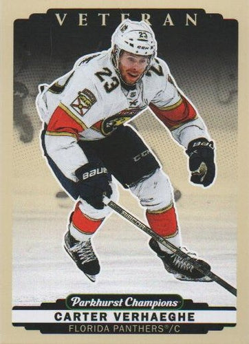#20 Carter Verhaeghe - Florida Panthers - 2022-23 Parkhurst Champions Hockey
