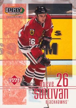 #20 Steve Sullivan - Chicago Blackhawks - 2001-02 Upper Deck Playmakers Hockey