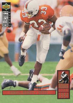 #20 Donnell Bennett - Kansas City Chiefs - 1994 Collector's Choice Football