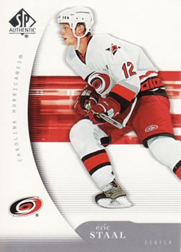 #20 Eric Staal - Carolina Hurricanes - 2005-06 SP Authentic Hockey