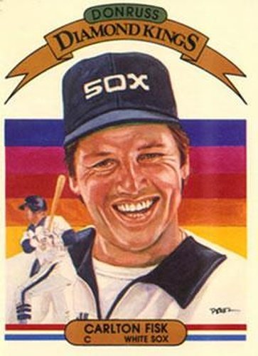 #20 Carlton Fisk - Chicago White Sox - 1982 Donruss Baseball
