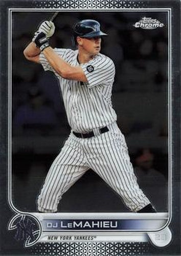 #20 DJ LeMahieu - New York Yankees - 2022 Topps Chrome Baseball