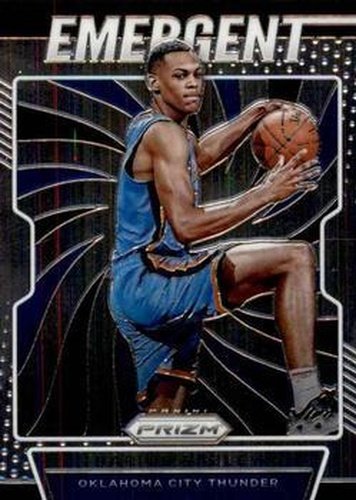 #20 Darius Bazley - Oklahoma City Thunder - 2019-20 Panini Prizm - Emergent Basketball