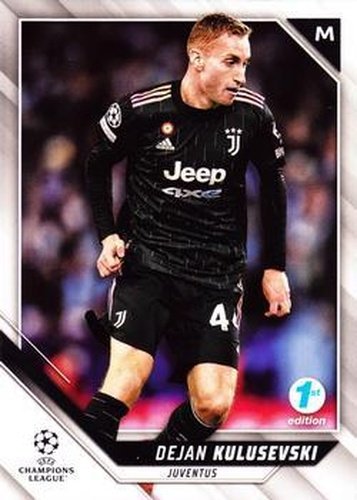 #20 Dejan Kulusevski - Juventus - 2021-22 Topps UEFA Champions League 1st Edition Soccer