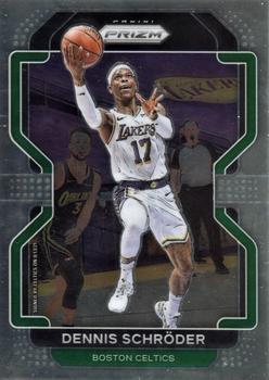 #20 Dennis Schroder - Boston Celtics - 2021-22 Panini Prizm Basketball