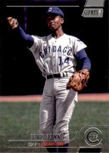 #20 Ernie Banks - Chicago Cubs - 2022 Stadium Club Baseball