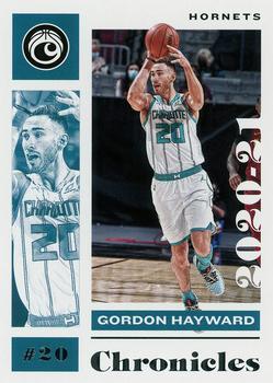 #20 Gordon Hayward - Charlotte Hornets - 2020-21 Panini Chronicles Basketball