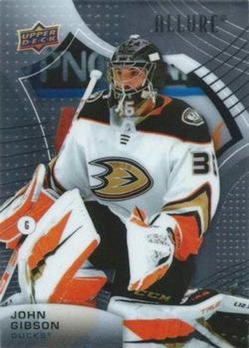 #20 John Gibson - Anaheim Ducks - 2021-22 Upper Deck Allure Hockey