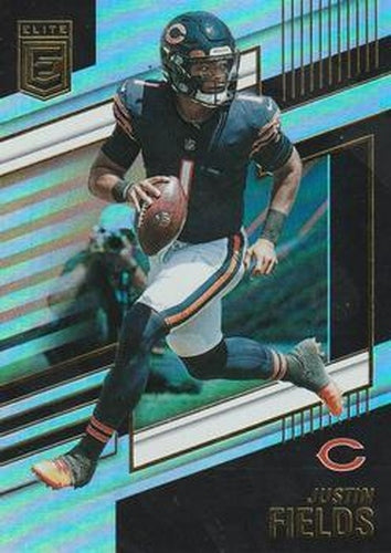 #20 Justin Fields - Chicago Bears - 2022 Donruss Elite Football