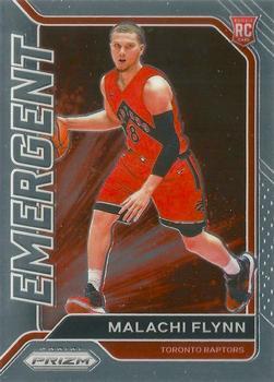 #20 Malachi Flynn - Toronto Raptors - 2020-21 Panini Prizm - Emergent Basketball
