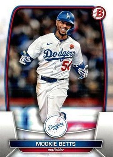#20 Mookie Betts - Los Angeles Dodgers - 2023 Bowman Baseball