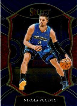 #20 Nikola Vucevic - Chicago Bulls - 2020-21 Panini Select - Blue Basketball