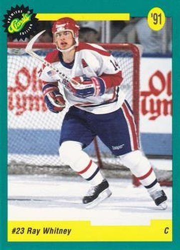 #20 Ray Whitney - San Jose Sharks - 1991 Classic Draft Picks Hockey