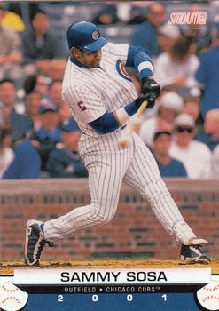 #20 Sammy Sosa - Chicago Cubs - 2001 Stadium Club Baseball