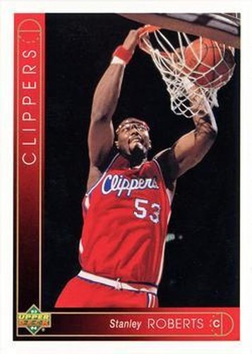 #20 Stanley Roberts - Los Angeles Clippers - 1993-94 Upper Deck Basketball