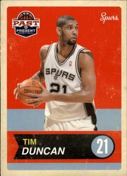 #20 Tim Duncan - San Antonio Spurs - 2011-12 Panini Past & Present Basketball