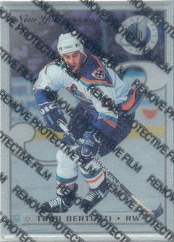 #20 Todd Bertuzzi - New York Islanders - 1996-97 Leaf Preferred - Steel Hockey