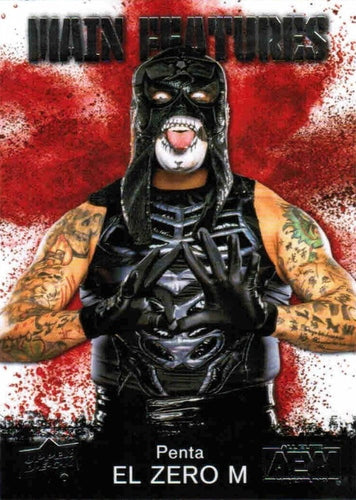 #MF-20 Penta el Zero M - 2021 Upper Deck AEW - Main Features Wrestling
