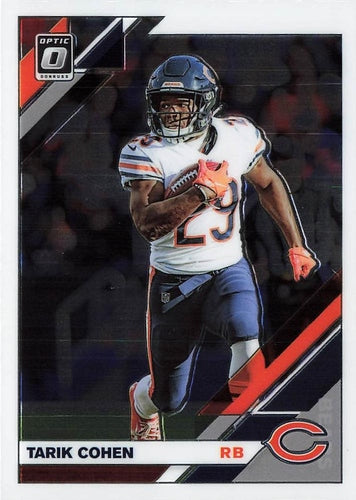 #20 Tarik Cohen - Chicago Bears - 2019 Donruss Optic Football