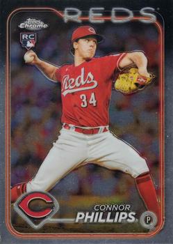 #20 Connor Phillips - Cincinnati Reds - 2024 Topps Chrome Baseball